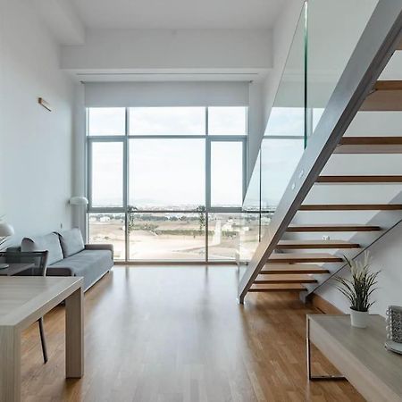 Appartamento Duplex Loft Apartamento Con Parking Gratis Valenza Esterno foto